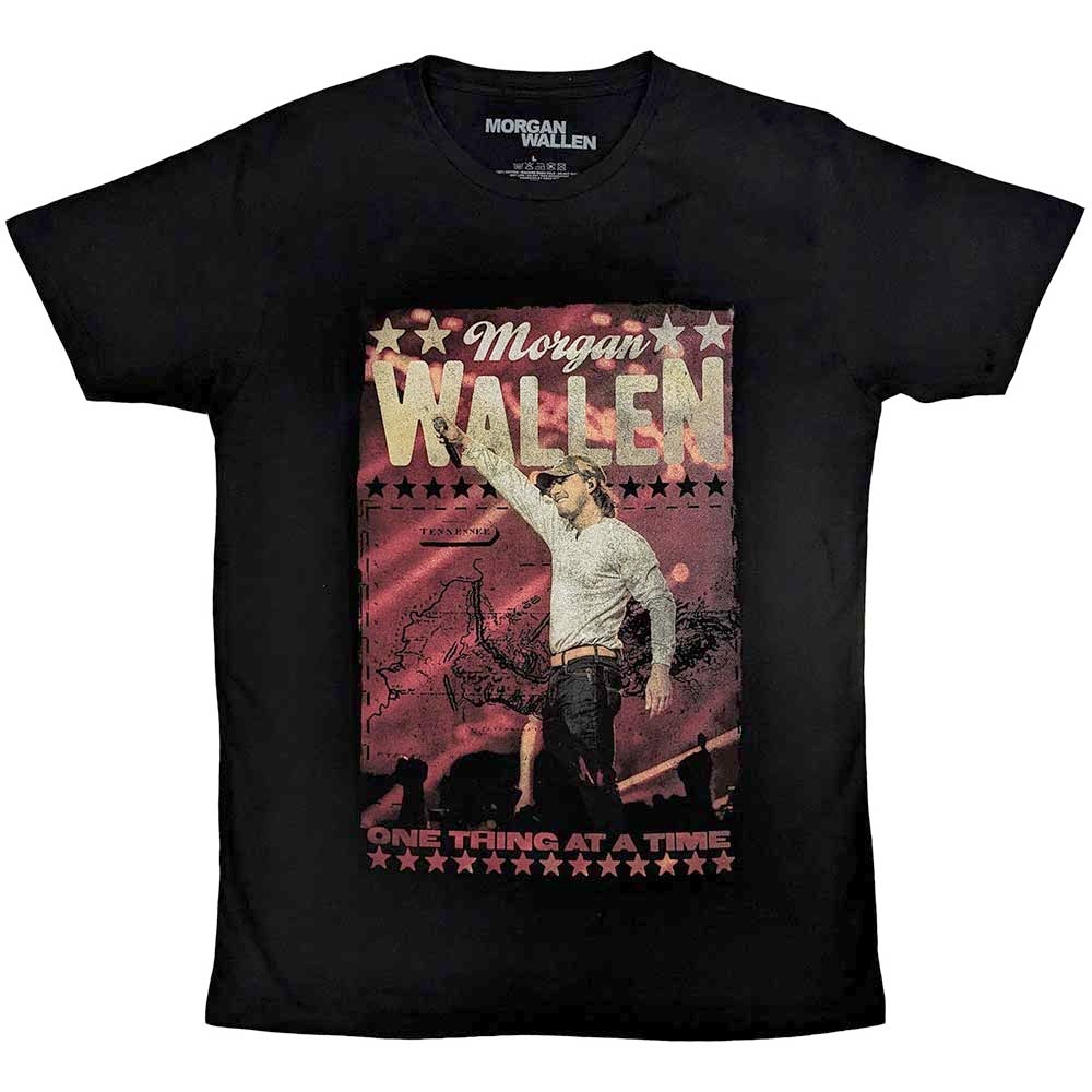 Morgan Wallen - One Thing At A Time Heren Tshirt - Zwart
